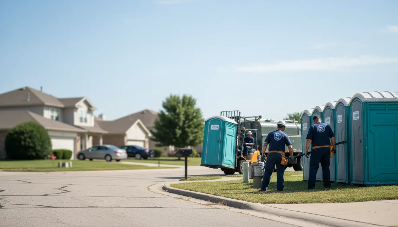 Porta Potty Rental in Sidney, IL near me